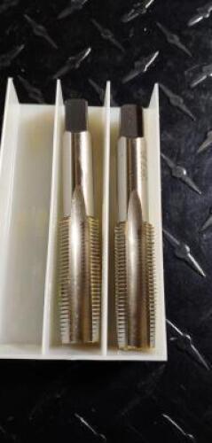 DESCRIPTION: (2) HSS ST. FLUTE HAN TAP BRAND/MODEL: HERTEL 02347666 RETAIL$: 59.28 SIZE: M18X1.50 QTY: 2
