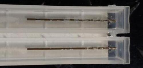 DESCRIPTION: (2) HSS JOBBER DRILL BRAND/MODEL: HERTEL 84578236 RETAIL$: $ SIZE: #68 QTY: 2
