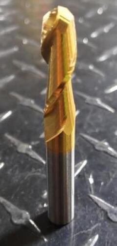 DESCRIPTION: (1) SOLID CARBIDE COMBO DRILL/C'SINK BRAND/MODEL: HERTEL 74148412 RETAIL$: 37.18 SIZE: #2 3/16" SD QTY: 1