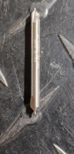 DESCRIPTION: (2) SOLID CARBIDE COMBO DRILL/C'SINK BRAND/MODEL: HERTEL 74148503 RETAIL$: $ 34.72 EA SIZE: #0 1/8" SD QTY: 2