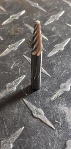 DESCRIPTION: (1) CARBIDE FLUTED TREE WITH RADIUS BURR RETAIL$: $30.31 SIZE: 1/4" QTY: 1