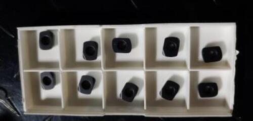 DESCRIPTION: (50) LPHW STYLE SOLID CARBIDE MILLING INSERTS BRAND/MODEL: SECO LPHW060310TR-MD07 RETAIL$: $ 17.80 PER INSERT QTY: 50