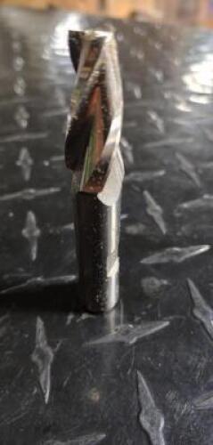 DESCRIPTION: (1) HSS TAPERED SQ. END MILL BRAND/MODEL: MADE IN USA 81441792 RETAIL$: 72.96 SIZE: 3/8" SM. END DIA 1/2" SD 1-1/4" LOC QTY: 1