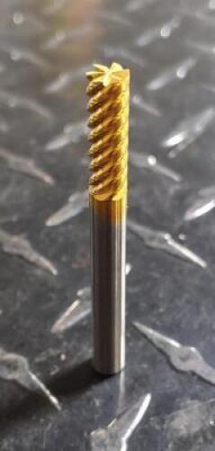 DESCRIPTION: (1) SOLID CARBIDE SQ. END MILL BRAND/MODEL: M.A. FORD 76568138 RETAIL$: 82 SIZE: 1/4 DIA, 3/4" LOC QTY: 1