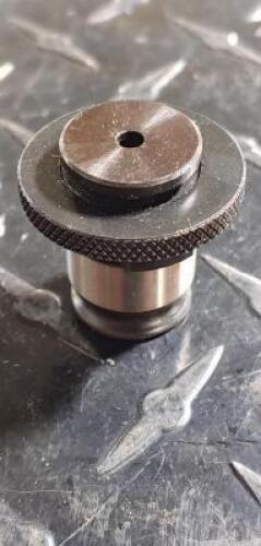 DESCRIPTION: (1) #1 TAPPING ADAPTER BRAND/MODEL: COLLIS TOOL 78911 RETAIL$: 53.23 SIZE: 0.141 TAP SHANK DIAM 0.11 TAP SQ. SIZE QTY: 1