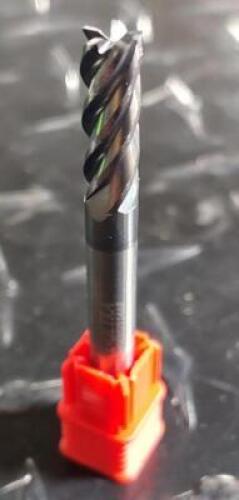 DESCRIPTION: (3) SOLID CARBIDE SQUARE END MILLS BRAND/MODEL: SUPERMILL ULTRA TC5F250V RETAIL$: $ 39.67 EA SIZE: 1/4" DIA 3/4" LOC QTY: 3