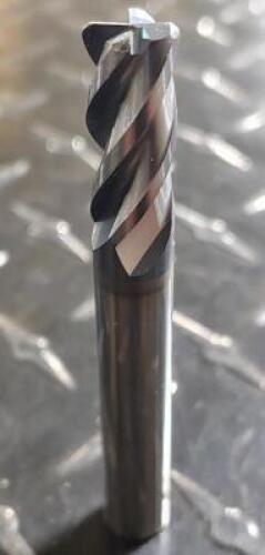 DESCRIPTION: (1) SOLID CARBIDE SQ END MILL BRAND/MODEL: ISCAR ECKI-H4R 375-750C06CF-3 RETAIL$: 210.98 SIZE: 3/8" DIAM 3/4" LOC QTY: 1