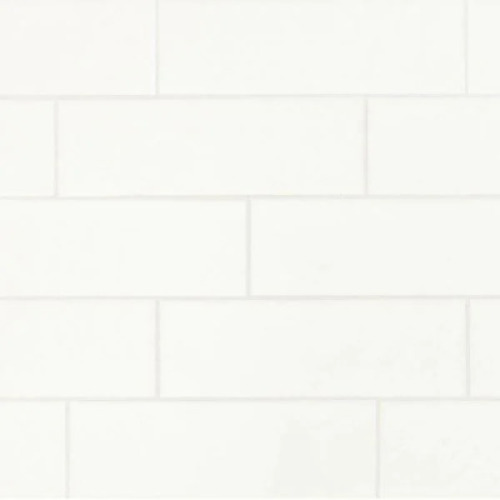 60 SQFT OF RESTORE GLAZED CERAMIC BRIGHT WHITE SUBWAY TILE