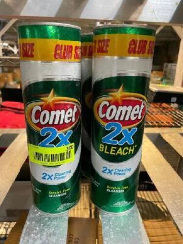 DESCRIPTION: (4) CANS OF COMET CLEANER BRAND / MODEL: COMENT LOCATION: BAY 6 THIS LOT IS: SOLD BY THE PIECE QTY: 4