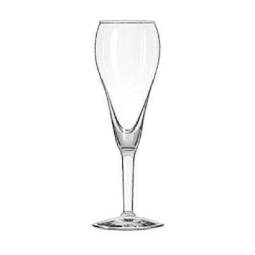 DESCRIPTION: (12) LIBBEY 8477 CITATION TULIP CHAMPAGNE GLASSES BRAND / MODEL: LIBBEY 8477 ADDITIONAL INFORMATION NEW SIZE: 6 OZ LOCATION: BAY 6 THIS L