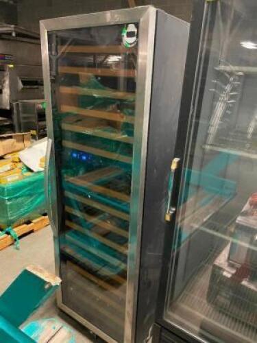 DESCRIPTION: IN FINITY WINE ENTHUSIAST WINE COOLER - NOT COOLING LOCATION: BAY 6 QTY: 1