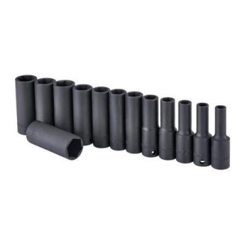DESCRIPTION: (1) BAG OF VARIOUS METRIC SOCKETS SIZE: VARIOUS QTY: 1
