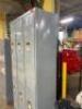 DESCRIPTION: (1) PREMINUM LOCKERS BRAND/MODEL: HALLOWELL/HAL-U3228-2 INFORMATION: DARK GRAY/2-TIER/6-OPENINGS RETAIL$: 1,281.17 SIZE: 36"W X 78"H X 15 - 2