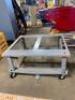 DESCRIPTION: (1) ERGO PALLET STAND BRAND/MODEL: LITTLE GIANT/2PDSE40486PH2FL INFORMATION: MISSING TOP, SEE FOR INSPECTION/LOAD LIMIT: 3600 LBS/GRAY RE - 2