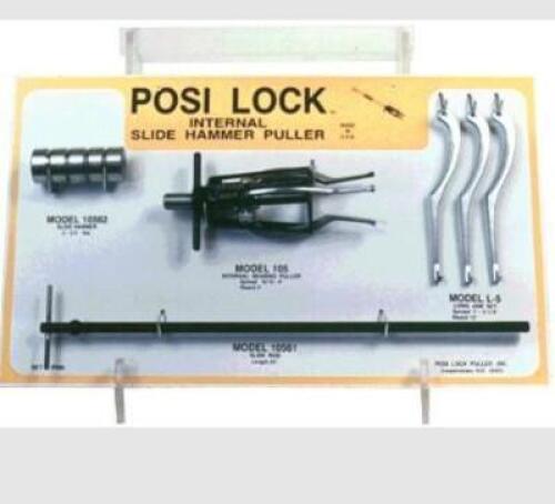 DESCRIPTION: (1) INTERNAL SLIDE HAMMER PULLER SET BRAND/MODEL: POSI LOCK/PMI6 INFORMATION: 3-JAW INTERNAL PULLER/2.5 LB HAMMER RETAIL$: 522.84 SIZE: 1