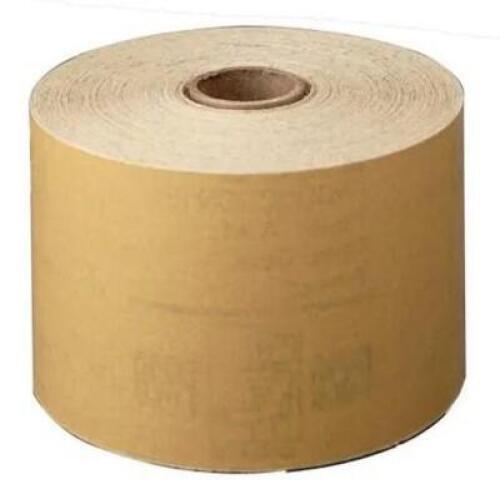 DESCRIPTION: (10) ABRASIVE SHEET ROLL BRAND/MODEL: 3M STIKIT/051131-02599 INFORMATION: GOLD/MEDIUM-GRADE/GRIT: P80 RETAIL$: 63.16 EACH SIZE: 2-3/4"W X