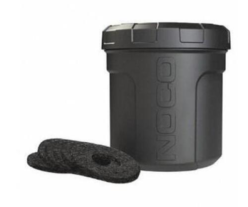 DESCRIPTION: (2) BATTERY TERMINAL PROTECTORS BRAND/MODEL: NOCO/B603 INFORMATION: BLACK/BOLT-CONNECTION/NEUTRAL RETAIL$: 18.79 EACH SIZE: 3-45/64"L X 3