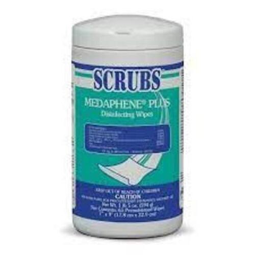 (6) MEDAPHENE PLUS DISINFECTANT WIPES