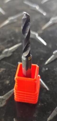 DESCRIPTION: (1) SOLID CARBIDE JOBBER DRILL BRAND/MODEL: HERTEL 63309983 RETAIL$: $36.33 SIZE: #29 QTY: 1