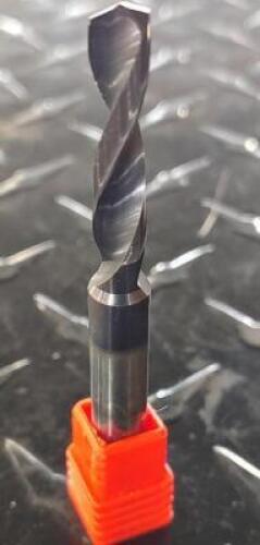 DESCRIPTION: (1) SOLID CARBIDE JOBBER DRILL BRAND/MODEL: ACCUPRO 63309579 RETAIL$: $68.70 SIZE: LETTER F QTY: 1