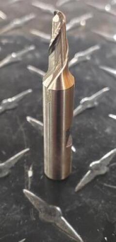 DESCRIPTION: (1) HSS BALL END MILL BRAND/MODEL: HERTEL 84509678 RETAIL$: $19.61 SIZE: 7/32" DIAM, 1/2" LOC 3/8" SD QTY: 1