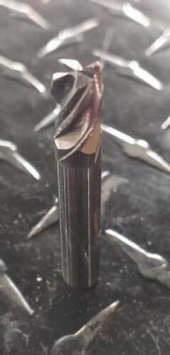 DESCRIPTION: (1) SOLID CARBIDE CHAMFER MILL BRAND/MODEL: ACCUPRO 04490611 RETAIL$: $50.21 SIZE: 5/16" DISAM 7/16" LOC QTY: 1
