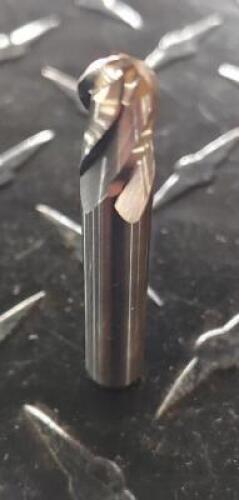 DESCRIPTION: (1) SOLID CARBIDE BALL END MILL BRAND/MODEL: HERTEL 88246939 RETAIL$: $38.14 SIZE: 5/16" DIA 1/2" LOC QTY: 1