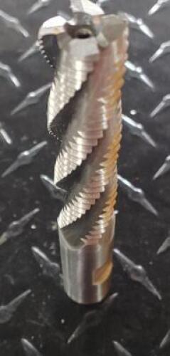 DESCRIPTION: (1) COBALT COURSE PITCH ROUGHING END MILL BRAND/MODEL: INTERSTATE 01887496 RETAIL$: $96.49 SIZE: 3/4" DIA 3" LOC QTY: 1