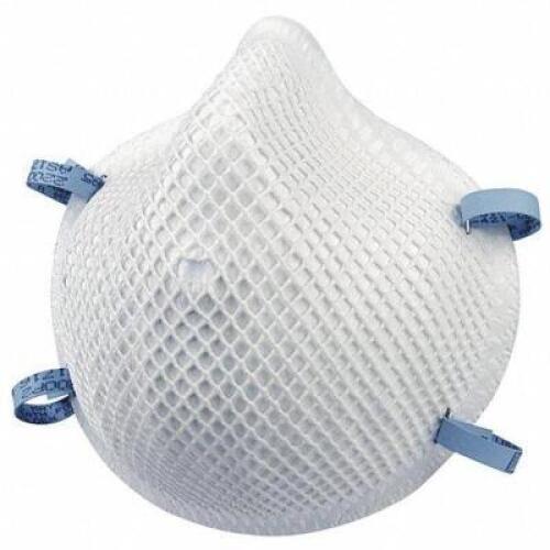 DESCRIPTION: (1) PACKS OF (20) RESPIRATOR BRAND/MODEL: MOLDEX/2200N95 INFORMATION: DURA-MESH SHELL/WHITE RETAIL$: 25.80 PER PK OF 20 SIZE: MEDIUM-LARG