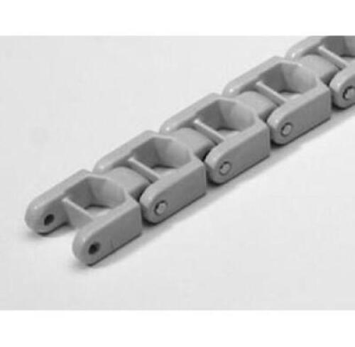 DESCRIPTION: (1) PLASTIC CONVEYOR CHAIN BRAND/MODEL: KVP/28912 INFORMATION: GRAY/SEE FOR INSPECTION RETAIL$: 77.99 SIZE: 60' QTY: 1