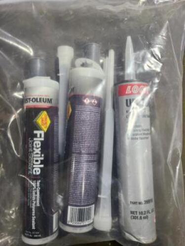 (1) LOT OF (3) CONTAINERS OF SEALANT