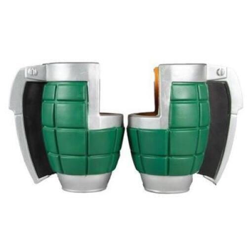 DESCRIPTION: (1) ACADEMIA KATSUKI BAKUGO GRENADIER ROLEPLACE BRACERS INFORMATION: MCFARLANE TOYS #MF90114 RETAIL$: $20.00 QTY: 1