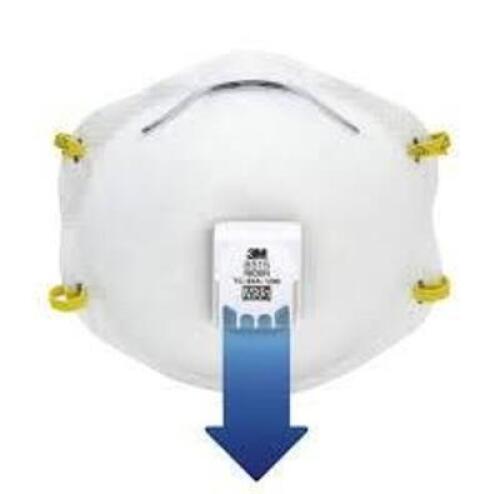 DESCRIPTION: (1) BOX OF (12) RESPIRATOR 8515 BRAND/MODEL: 3M 2JCN8 RETAIL$: $179.74 SIZE: N95 QTY: 1