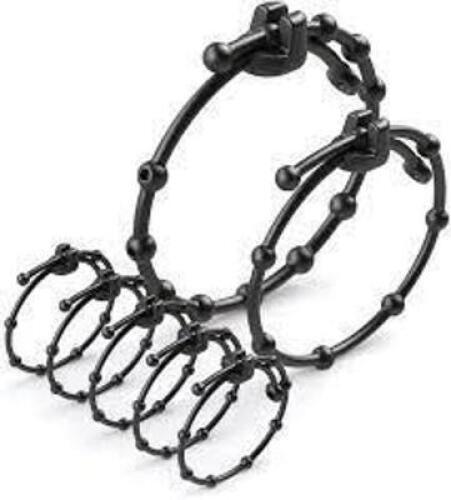 DESCRIPTION: (4) PACKS OF (14) RUBBER STRAPS WITH LOCK PIN BRAND/MODEL: SPEEDWRAP KWIK BANDIT #SWK8VP INFORMATION: BLACK RETAIL$: $40.00 EA SIZE: 8" 1