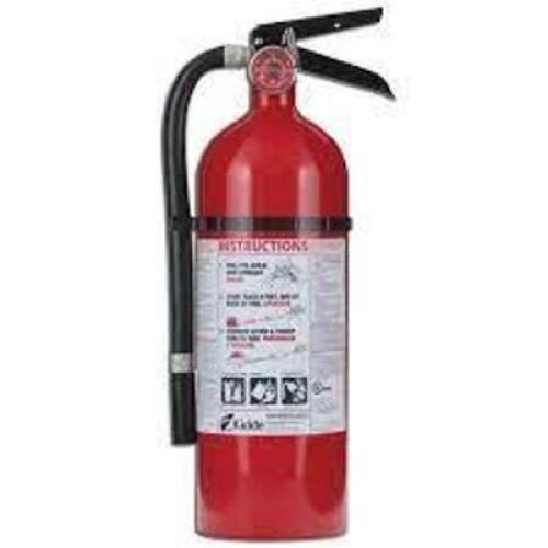 DESCRIPTION: (1) PACK OF (2) FIRE EXTINGUISHER BRAND/MODEL: KIDDE/21029307 INFORMATION: DRY CHEMICAL/DISCHARGE TIME: 13-15 SECS RETAIL$: 89.97 PER PK