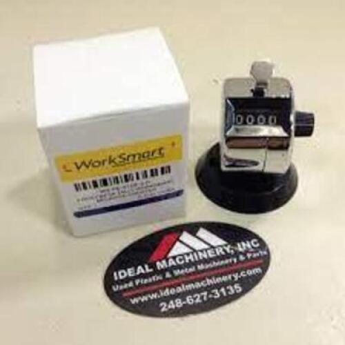 DESCRIPTION: (4) COUNTER 4 DIGIT WHEEL BRAND/MODEL: WORKSMART #WS-PE-STOP-065 RETAIL$: $20.00 EA QTY: 4