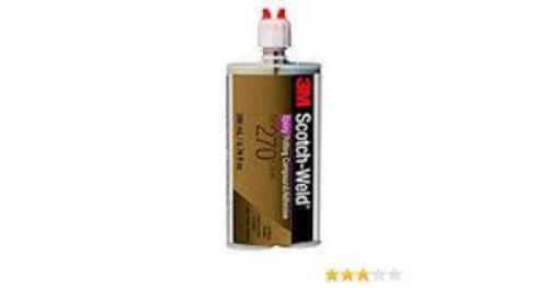DESCRIPTION: (5) EPOXY POTTING COMPOUND DP270 BRAND/MODEL: 3M SCOTCH WELD INFORMATION: CLEAR RETAIL$: $31.00 EA SIZE: 1.64 FL OZ QTY: 5