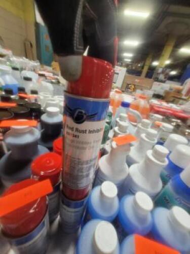 DESCRIPTION: (6) RUST INHIBITOR SPRAY PAINT BRAND/MODEL: CLASS C SOLUTIONS #BD1341 INFORMATION: RED RETAIL$: $12.34 EA SIZE: 12 OZ QTY: 6