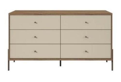DESCRIPTION: (1) DOUBLE DRESSER BRAND/MODEL: MANHATTAN COMFORT/350594 INFORMATION: OFF-WHITE/MUST COME INTO INSPECT CONTENTS RETAIL$: 405.33 SIZE: 59.