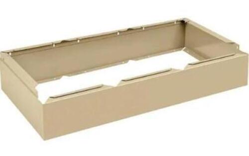 DESCRIPTION: (2) LOCKER BASE BRAND/MODEL: TENNSCO/CLB-3618-SND INFORMATION: SAND/STEEL RETAIL$: 112.60 EACH SIZE: 36"W X 18"D X 6"H QTY: 2