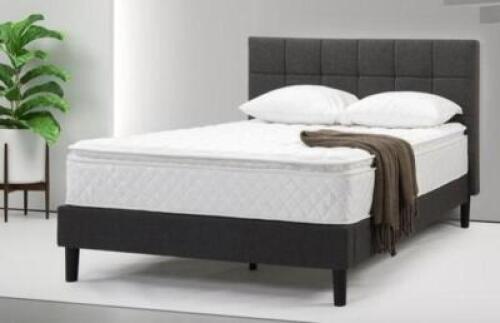 DESCRIPTION: (1) MATTRESS IN A BOX BRAND/MODEL: SLUMBER 1/M-SMP-1000Q INFORMATION: WHITE/PILLOW TOP RETAIL$: 424.99 SIZE: QUEEN QTY: 1
