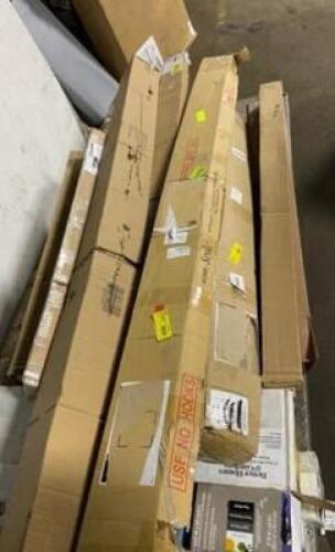 DESCRIPTION: (1) LOT OF (25) MISC BLINDS BRAND/MODEL: BETTER HOMES & GARDEN INFORMATION: CART NOT INCLUDED/SEE FOR INSPECTION RETAIL$: 496.50 PER LOT