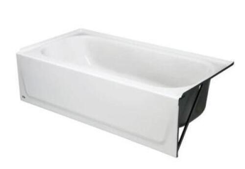DESCRIPTION: (1) ALCOVE SOAKING BATHTUB BRAND/MODEL: BOOTZ/011-3340-00 INFORMATION: MINOR DAMAGES, SEE FOR INSPECTION/WHITE RETAIL$: 241.00 SIZE: 60"L