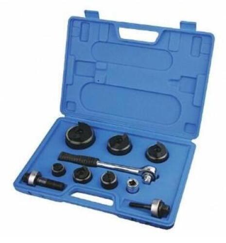 DESCRIPTION: (1) KNOCKOUT PUNCH SET BRAND/MODEL: ECLIPSE/902-481 INFORMATION: TYPE C/10-PIECES/10-GAUGE RETAIL$: 240.96 SIZE: 1/2", 3/4", 1", 1-1/4",