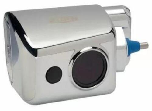 DESCRIPTION: (2) AQUASENSE RETROFIT KIT BRAND/MODEL: ZURN/ZERK-CPM INFORMATION: CHROME-PLATED/INFRARED SENSOR RETAIL$: 322.85 EACH SIZE: 9"L X 5"W X 6