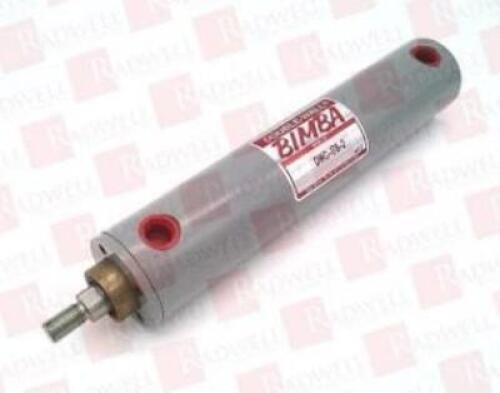 DESCRIPTION: (1) PNEUMATIC CYLINDER BRAND/MODEL: BIMBA/DWC-3116.5 INFORMATION: DOUBLE WALL RETAIL$: 250.00 SIZE: 1/2"BORE X 6"STROKE QTY: 1