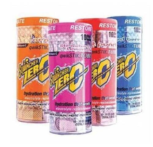 DESCRIPTION: (3) PACKS OF (20) SPORTS DRINK MIX BRAND/MODEL: SQWINCHER/159060119 INFORMATION: SUGAR-FREE/FRUIT-PUNCH,MIXED BERRY, ORANGE, & STRAWBERRY