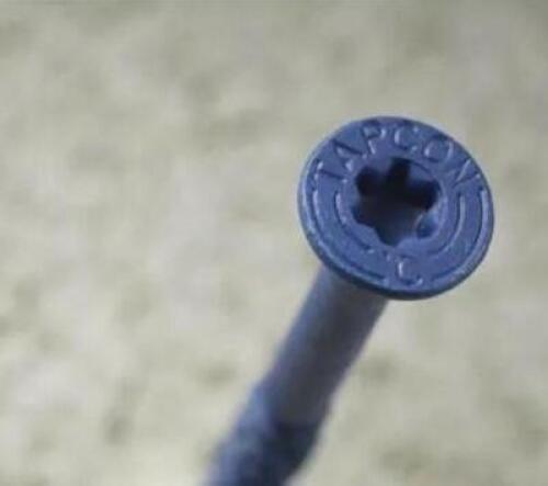 DESCRIPTION: (5) PACKS OF (100) CONCRETE ANCHORS BRAND/MODEL: TAPCON/922272725 INFORMATION: BLUE/STAR-BIT RETAIL$: 14.98 PER PK OF 100 SIZE: 3/16" X 1