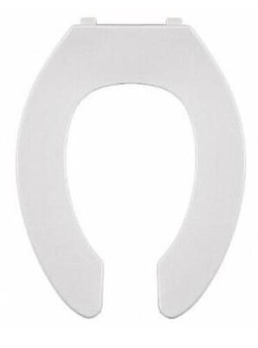 DESCRIPTION: (3) STANDARD TOILET SEAT BRAND/MODEL: CENTOCO/GR550STSCC-001 INFORMATION: WHITE/ELONGATED RETAIL$: 22.53 EACH SIZE: 17-7/8"BOLT TO SEAT F