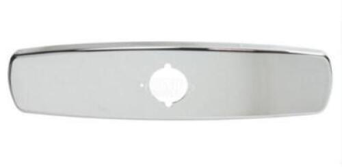 DESCRIPTION: (10) TRIM PLATE BRAND/MODEL: SLOAN/ETF-510-A INFORMATION: CHROME/METAL/SINGLE HOLE RETAIL$: 64.04 EACH SIZE: 8" QTY: 10